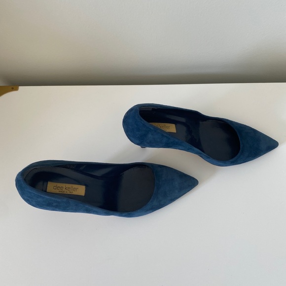 DEE KELLER Turquoise Parker Heels - Picture 2 of 10